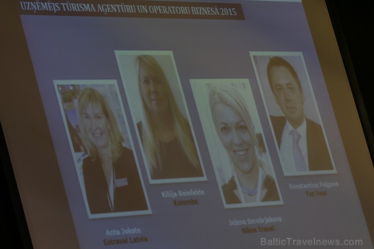 «Uzņēmējs ceļojumu aģentu un tūroperatoru biznesā 2015» nominācijai tika izvirzīti Anta Jokste (Estravel Latvia), Kitija Reinfelde (Kolumbs), Jeļena S 168370