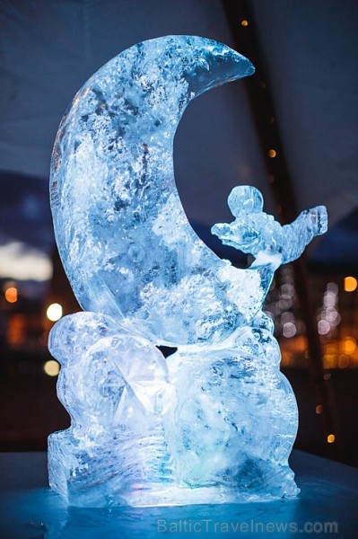 Jelgavu 18. Starptautiskajā Ledus skulptūru festivālā izkrāšņo Pasaules brīnumi 168533