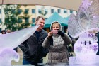 Jelgavu 18. Starptautiskajā Ledus skulptūru festivālā izkrāšņo Pasaules brīnumi 3