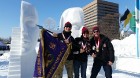 67. Sniega un ledus skulptūru festivālā Japānā Latvijas komanda izcīna uzvaru 10