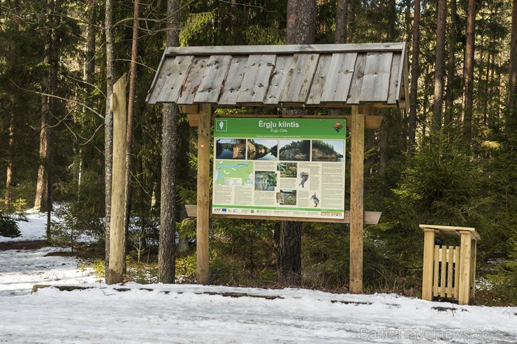 Ērgļu klintis ir viens no populārākajiem tūrisma objektiem Gaujas nacionālajā parkā 169639