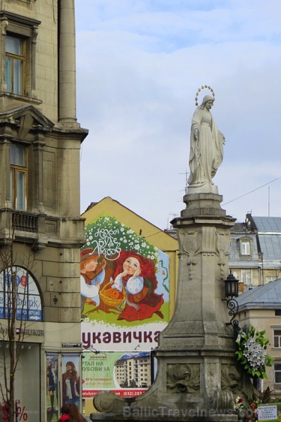 Ļvova -  Ukrainas pilsēta, kurā satiekas austrumu, rietumu kultūra un tautas māksla 170467