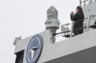 Rīgas iedzīvotājiem un viesiem liela interese par NATO karakuģiem 22