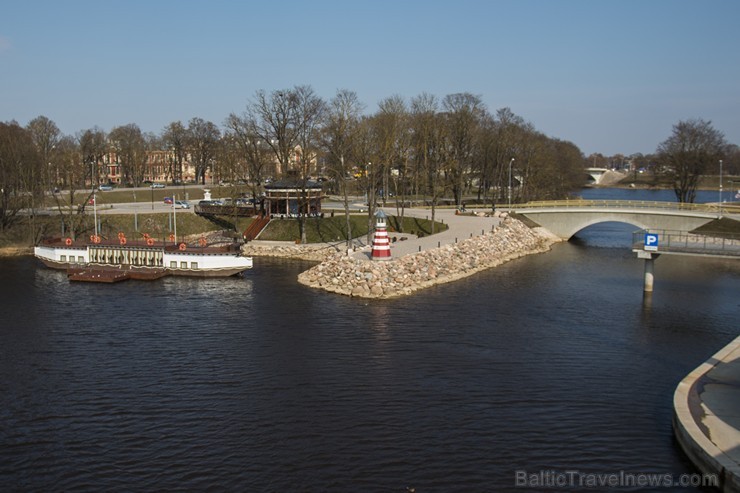 Pasta sala kļuvusi par iecienītu pastaigu un atpūtas vietu Jelgavā 171357