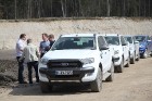 Travelnews.lv redakcija ar jauno  Ford Ranger un instruktoru vadībā dodas Slovēnijas šķēršļu poligonā 8