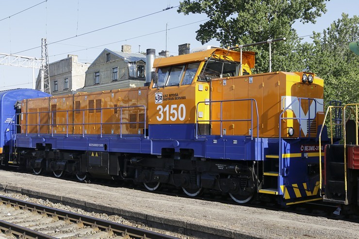 Pirmo reizi Latvijā notiek Dzelzceļa transporta līdzekļu parāde 175061