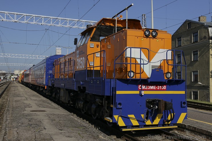 Pirmo reizi Latvijā notiek Dzelzceļa transporta līdzekļu parāde 175073