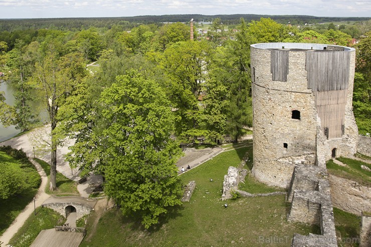 Cēsu viduslaiku pils ir viena no lielākajām un izcilākajām viduslaiku pilīm Latvijā 176171