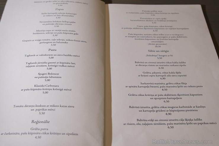 Krogā «Sidrabiņi» iespējams papusdienot mājīgā atmosfērā un nobaudīt gardas maltītes 176193