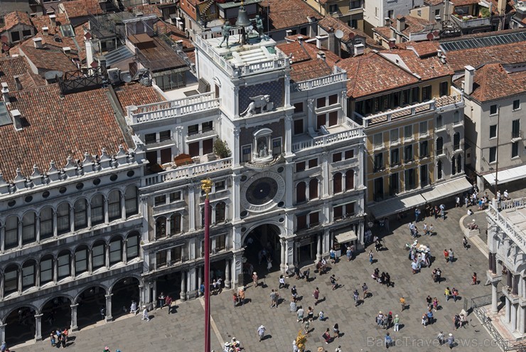 Travelnews.lv sadarbībā ar tūroperatoru Novatours apskata Venēciju no San Marco laukuma augstākā torņa Travelnews.lv sadarbībā ar tūroperatoru Novatours apskata Venēciju no San Marco laukuma augstākā torņa 176572