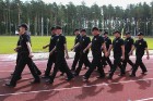 Valmierā, J. Daliņa stadionā, norisinās Latvijas čempionāts ugunsdzēsības sportā 10