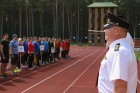 Valmierā, J. Daliņa stadionā, norisinās Latvijas čempionāts ugunsdzēsības sportā 13
