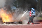 Latvijas čempionāts ugunsdzēsības sportā pulcē labākos pašmāju un ārzemju sporistus 45