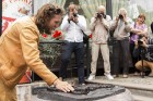 Ar bronzas skulptūras “Senās Cēsis” atklāšanu sākas Cēsu 810 gadu jubilejas svinības 13