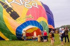 Skatītājiem festivālā bija iespēja priecāties par teju divdesmit balonu lidojumu, no kurām septiņas gaisa balonu ekipāžas bija no Lietuvas 10