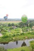 Skatītājiem festivālā bija iespēja priecāties par teju divdesmit balonu lidojumu, no kurām septiņas gaisa balonu ekipāžas bija no Lietuvas 18