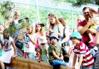 Rīgas zoodārzā jau sešpadsmito reizi norisinājās ikgadējais Galapagu bruņrupuču svēršanas pasākums 3
