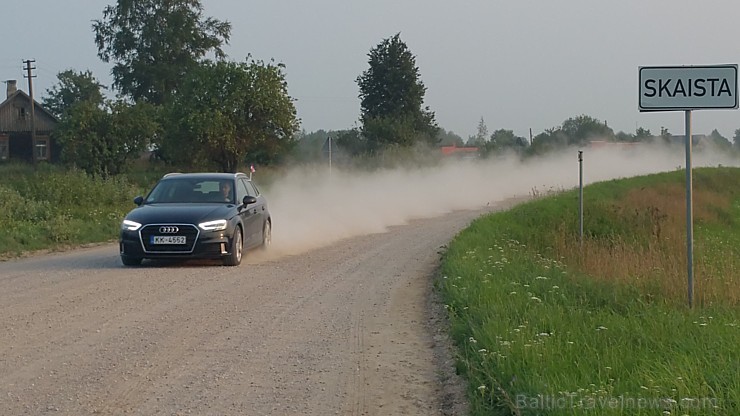 Ar jauno Audi A3 Sportback Sport 1,4 TFSI apceļojam Vidzemi un Latgali 180810