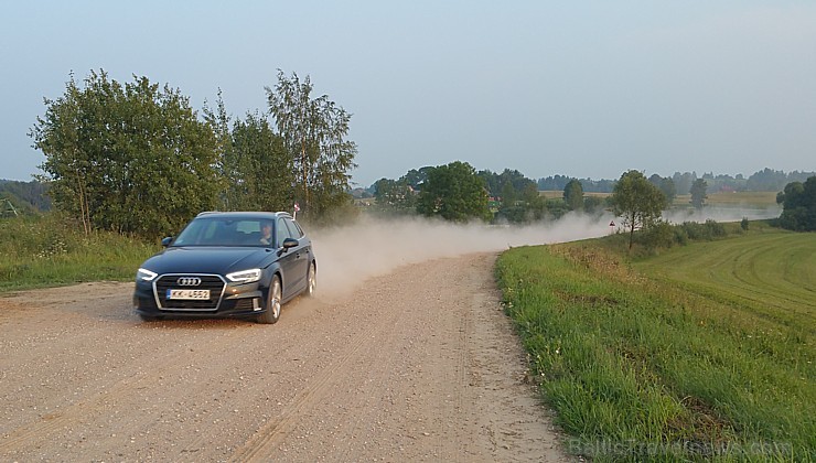 Ar jauno Audi A3 Sportback Sport 1,4 TFSI apceļojam Vidzemi un Latgali 180812