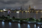 Travelnews.lv redakcija vēro Rīgas svētku salūtu no Radisson Blu Daugava Hotel 2