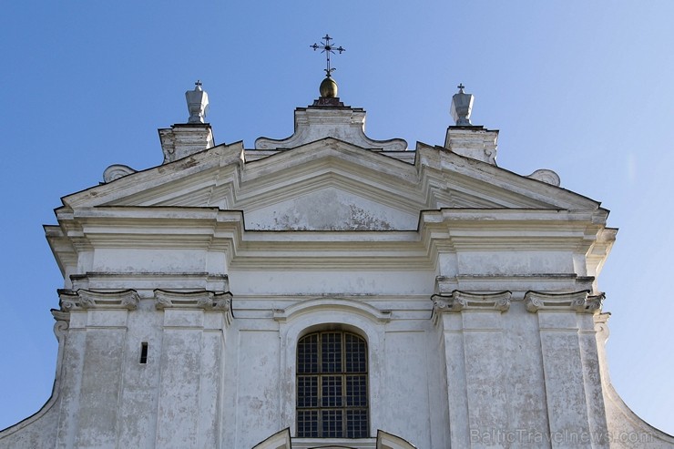 Krāslavas Sv.Ludvika katoļu baznīca ir spilgtākais Latgales baroka arhitektūras paraugs 182250
