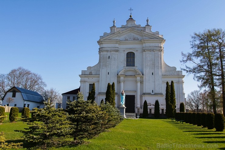 Krāslavas Sv.Ludvika katoļu baznīca ir spilgtākais Latgales baroka arhitektūras paraugs 182251