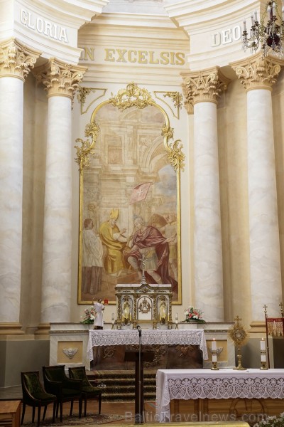 Krāslavas Sv.Ludvika katoļu baznīca ir spilgtākais Latgales baroka arhitektūras paraugs 182256