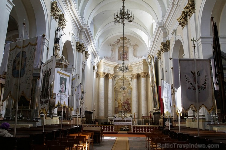 Krāslavas Sv.Ludvika katoļu baznīca ir spilgtākais Latgales baroka arhitektūras paraugs 182257