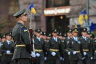 Ar grandiozu militāro parādi Kijevā atzīmē Ukrainas neatkarības dienu 50