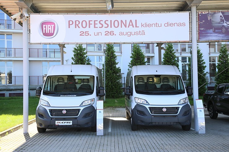 Pagājušās nedēļas nogalē aizritējušas Fiat Professional klientu dienas, kur ikvienam bija iespēja iepazīties ar jaunajiem Fiat Professional modeļiem. 182757