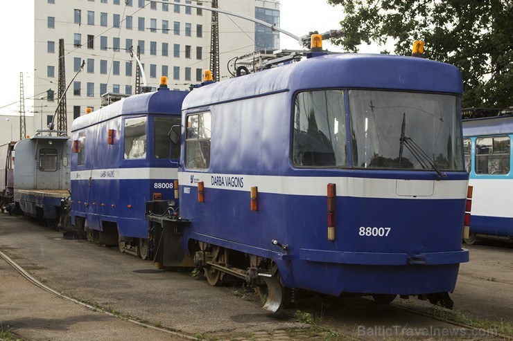 Travelnews.lv apskata tramvaju dažādību Rīgas 3. tramvaju depo 183288