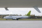 Starptautiskajā lidostā «Rīga» lidsabiedrība airBaltic prezentē Bombardier ražoto «CS300» lidmašīnu 21