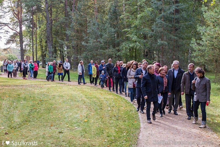 Saulkrastu Baltajā kāpā atklāj jaunus vides objektus