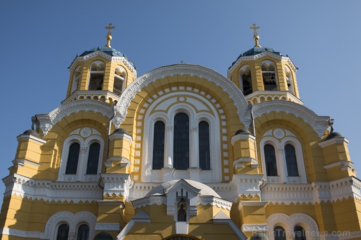 Svētā Vladimira katedrāle ir viena no nozīmīgākajām pareizticīgo baznīcām Ukrainā 185346