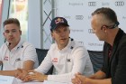 FIA pasaules rallijkrosa čempionāta līderis Matiass Ekstroms tiekas ar Audi faniem Latvijā 13