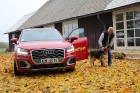Travelnews.lv ar jauno Audi Q2 apciemo augstas klases viesu namu «Lantus» Vidzemē 1