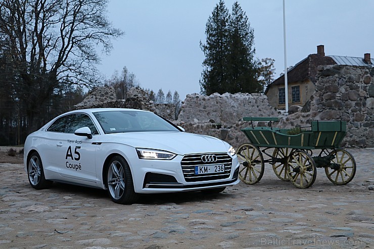Travelnews.lv redakcija apceļo rudenīgo Vidzemi un Dikļu pils ar jauno Audi A5 Coupe 186668