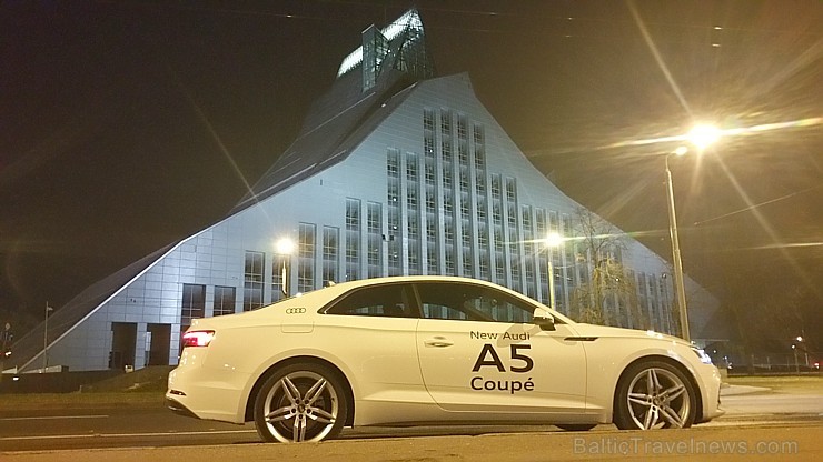 Travelnews.lv redakcija iepazīst jauno Audi A5 Coupe un dodas Rīgas ielās 186829