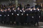 Ar militāru parādi Latvijas un sabiedroto bruņotie spēki godina Latvijas valsts izveidošanu 24