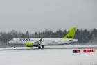 Rīga. Šodien, 2016.gada 30.novembrī Latvijas lidsabiedrība airBaltic Rīgā sagaidīja pasaulē pirmo Bombardier CS300 lidmašīnu. 13