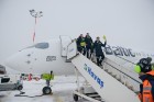 Rīga. Šodien, 2016.gada 30.novembrī Latvijas lidsabiedrība airBaltic Rīgā sagaidīja pasaulē pirmo Bombardier CS300 lidmašīnu. 18