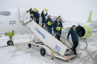 Rīga. Šodien, 2016.gada 30.novembrī Latvijas lidsabiedrība airBaltic Rīgā sagaidīja pasaulē pirmo Bombardier CS300 lidmašīnu. 19