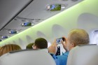 AirBaltic veic pirmo demo lidojumu virs latvijas ar jauno Bombardier CS300 lidmašīnu 7