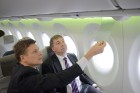 AirBaltic veic pirmo demo lidojumu virs latvijas ar jauno Bombardier CS300 lidmašīnu 8