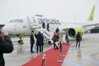 AirBaltic veic pirmo demo lidojumu virs latvijas ar jauno Bombardier CS300 lidmašīnu 24
