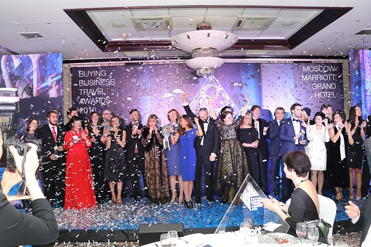 Maskavā 5.12.2016 norisinājās «Buying Business Travel Awards 2016» apbalvošana. Atbalsta: Baltic Travel Group un Aeroflot 189538