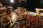 Ogres Ziemassvētku tirdziņš pulcē lielu apmeklētāju skaitu nakts tumsā 38