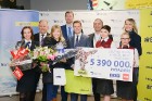 Rīgā ierodās «airBaltic» pasažiere, uzstādot jaunu rekordu - 5390000 apkalpotu klientu 1