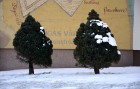 Valmiera ar Gauju līkumotu - pilsētas iedzīvotājus priecē skaisti un sniegoti skati 12
