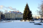 Valmiera ar Gauju līkumotu - pilsētas iedzīvotājus priecē skaisti un sniegoti skati 13